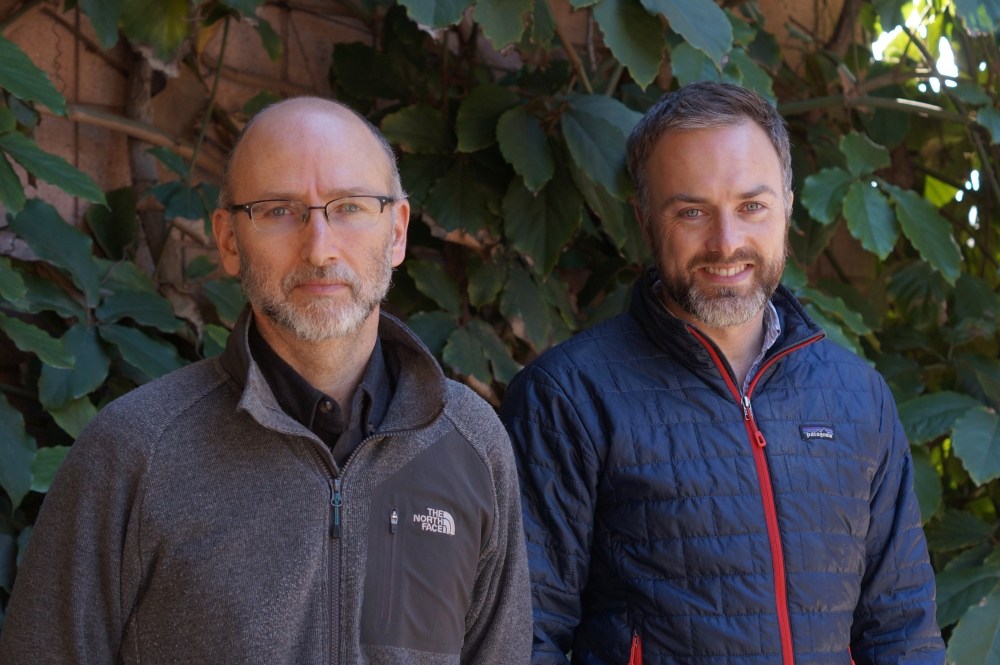 Barry Giesbrecht and Tom Bullock